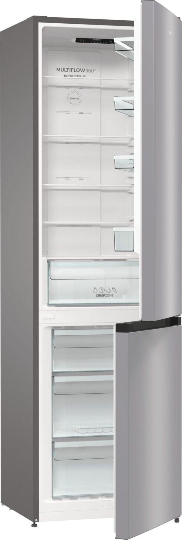 Gorenje Kombinovani frižider NRK6201ES4 no frost sivi 2m - Image 2