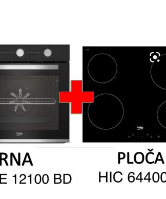 BEKO SET Rerna BBIE 12100 BD Ploca HIC 64400E