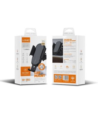 Auto drzac LDNIO MW21 i Wireless charger 15W