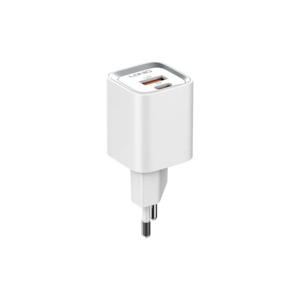 Kucni punjac LDNIO A2318C PD + QC3.0 20W (USB-A + USB-C) kabal USB-A - lightning - Image 2