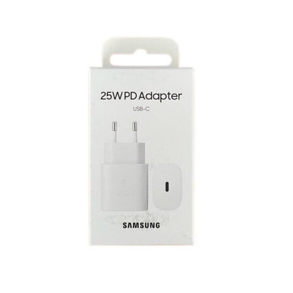Kucni punjac Samsung Original 25W Fast Type-C Bijeli Adapter TA800