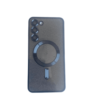 MagSafe glitter maskica Samsung S22+ Black