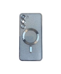 MagSafe glitter maskica Samsung S22+ Silver