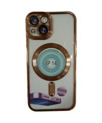 MagSafe maskica iPhone 14 gold