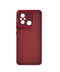 Silikonska maska Frame Redmi 12C Bordo