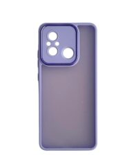 Silikonska maska Frame Redmi 12C Ljubičasta