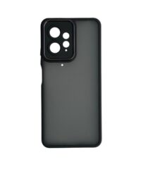 Silikonska maska Frame Redmi Note 12 4G Crna