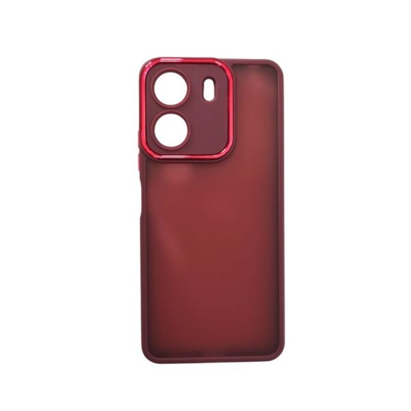 Silikonska maska Frame Redmi 13C Crvena