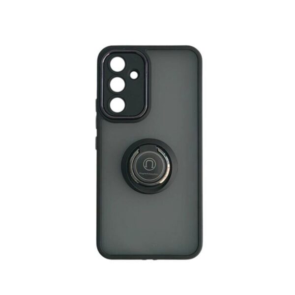 Silikonska maska Frame Samsung A15 Crna
