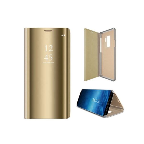 Smart Clear View preklopna futrola Samsung S22 Plus Gold - Image 2