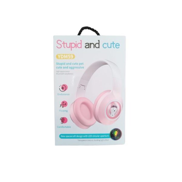 Dječije Bluetooth slušalice YDM59 Red - Image 2