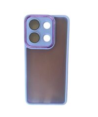 Silikonska maska Frame Redmi Note 13 4G Ljubičasta