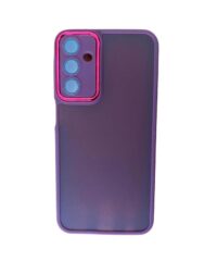 Silikonska maska Frame Samsung A35 crvena