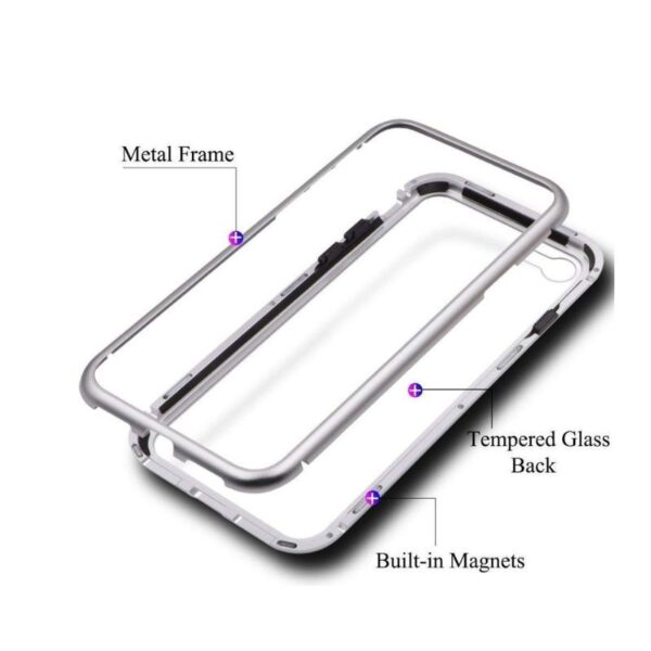 Staklene maskice Samsung S24 360 magnetic Silver - Image 3