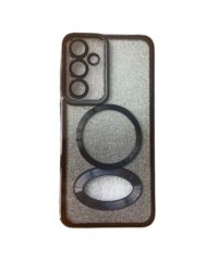 MagSafe glitter maskica Samsung A15 Black