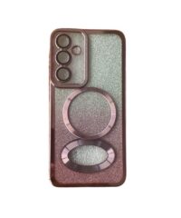 MagSafe glitter maskica Samsung A15 Pink