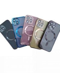 MagSafe glitter maskica iPhone 15 Pro Max Blue