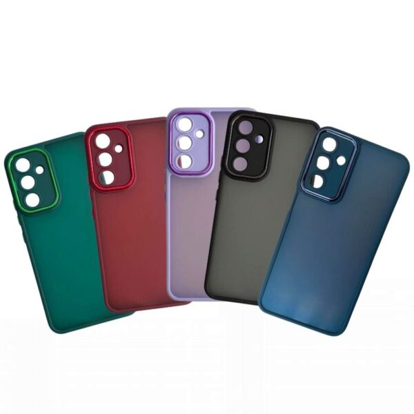 Silikonska maska Frame Samsung A05 Crvena