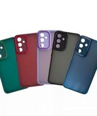 Silikonska maska Frame Samsung A05 Zelena