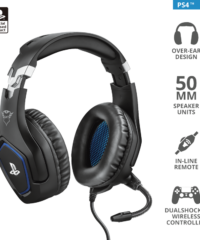 Trust GXT488 PS4 slušalicežičane crne Forze