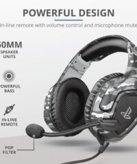 Trust GXT488 PS4 slušalice sivžičane Forze-G