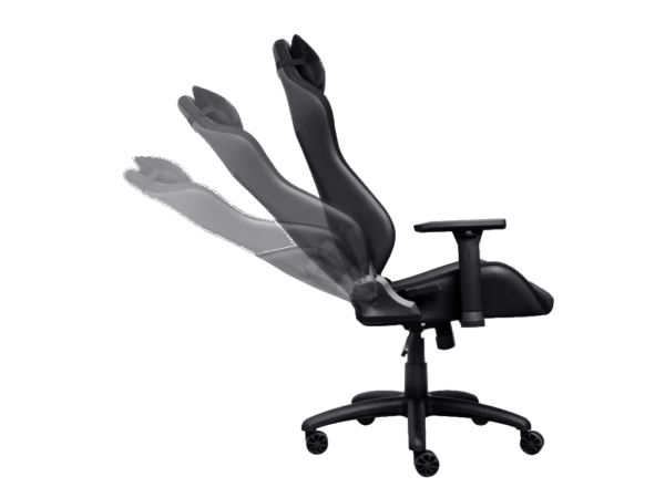 Trust GXT 714 gaming stolica RUYA, crna, udobna, podesiva, ergonomska, eco materijal - Image 2