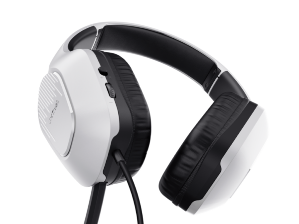 Trust GXT 415PS  ZIROX gamingslušalice, žičane, 3.5 mm, 120cm kabl,over-ear, bijele - Image 2