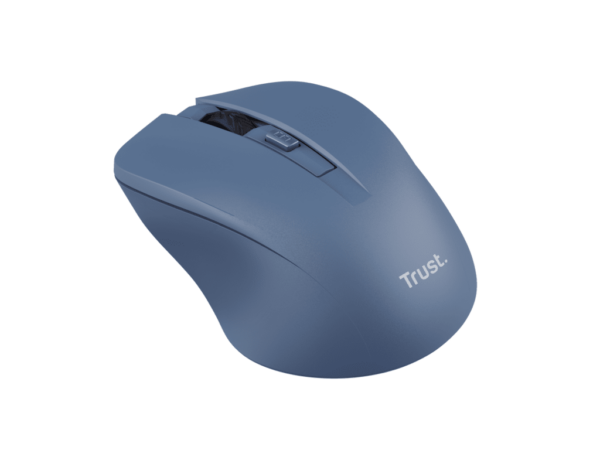 Trust Mydo silent wls miš wireless plavi, DPI 1000-1800 obje ruke, 4 tipki, tihi - Image 3