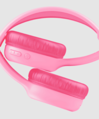 Trust Nouna wireless bluetoothdječije slušalice, pink