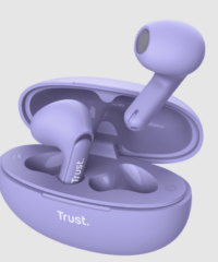 Trust Yavi wireless bluetoothENC slušalice, ljubičaste