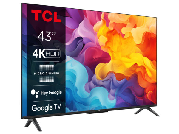 TCL 43"V6B 4K TV Google OSHDR10 and HDR HLG; HDMI 2.1;Game Master 2.0; Dolby Audio - Image 5