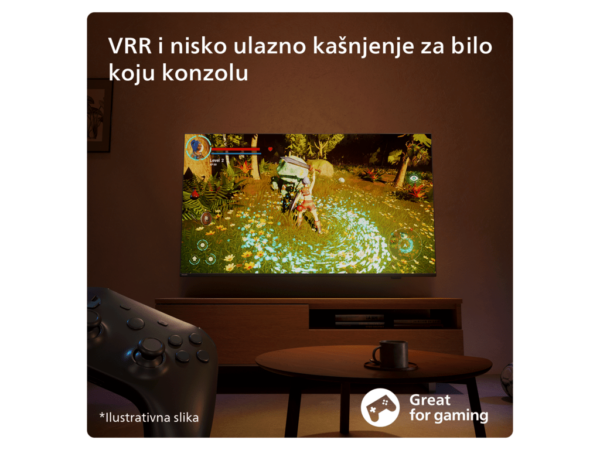 Philips 65"PUS7409 4K GooglePixel Precise Ultra HDDolby Atmos zvuk - Image 5