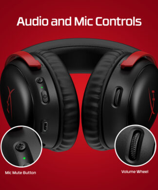 HyperX Cloud III WirelessGaming Headset (Black-Red)