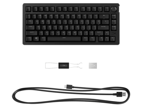 HyperX Alloy Rise 75Mechanical Gaming KeyboardHX Red (US layout) - Image 2