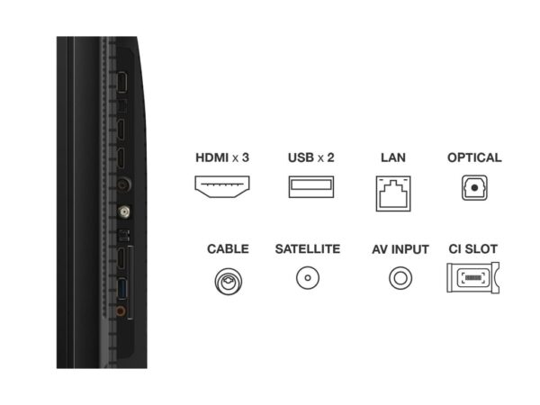 TCL 85"C655 4K QLED TVGoogle TV; QLED pro; 120HZMotion clarity pro; HDMI 2.1; 2.1 ONKYO - Image 6