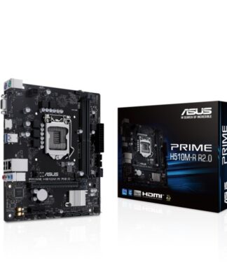 ASUS MB PRIME H510M-R R2.0-SIIntel H470, LGA1200, micro ATXPCIe 4.0, VGA, HDMI, 2xDDR4,