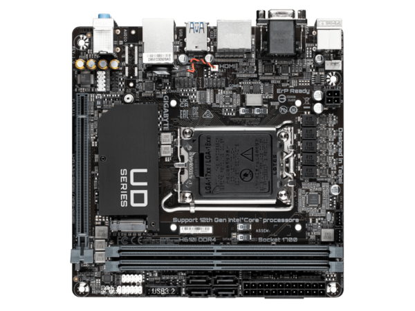 Gigabyte MB H610I DDR4LGA 1700; PCIe 4.0; Intel H6104xDDR4,VGA,HDMI,2xDP, mini ITX - Image 3