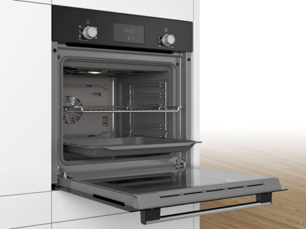 BOSCH Pećnica Serie 2| CRNA, 66l, 6 načina pečenjaEcoClean Direct - Image 4