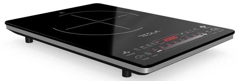 TESLA Indukcijski rešo IC400BSnaga 2000 W; Touch dugmići; 8 nivoa snage i temperature; 9 prog kuh - Image 4