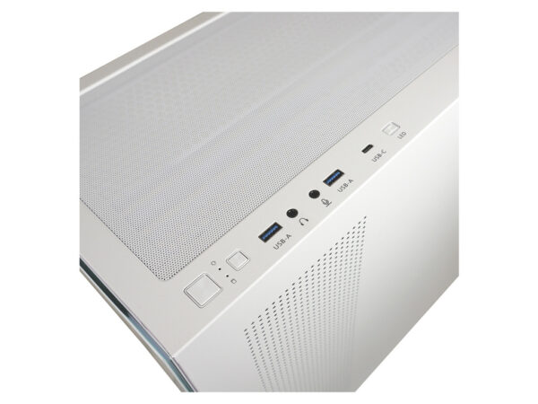 LC-Power Case Gaming 715W Midi-tower, ATX, 4x ARGB fan1x USB-C, 2x USB-A, White - Image 3