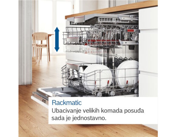 BOSCH Perilica posuđa Serie 2|, Naslijednok SMV25EX00E, 13 setova, 9.5L, E, Escajg ladica - Image 8