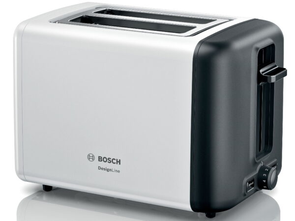BOSCH Toster 2 kriške, DesignLine, Bijela,, 970 W