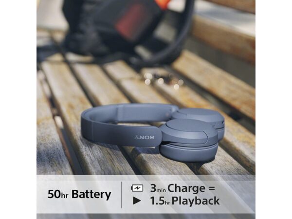 Sony bežične slušalice CH520 Boja plava - Image 6