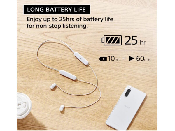 Sony slusalice WIC100, crnein-Ear; Bluetooth; sa mikrofon - Image 8