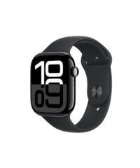 Apple Watch Series 10 GPS 46mm Jet Black Aluminium Case+Black SB MWWQ3 M/L