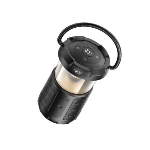 Bluetooth zvucnik XO F49 + kamping lampa 15W 2600mAh Black - Image 2