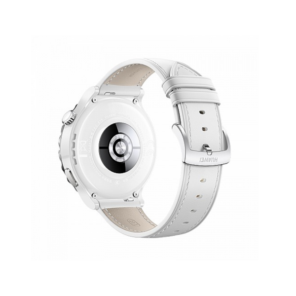 Huawei Watch GT 3 Pro 43mm White - leather strap - Image 2
