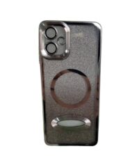 MagSafe glitter maskica Samsung A05 Silver