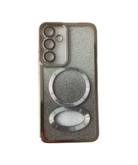 MagSafe glitter maskica Samsung A16 Silver