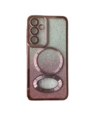 MagSafe glitter maskica Samsung A54 Red